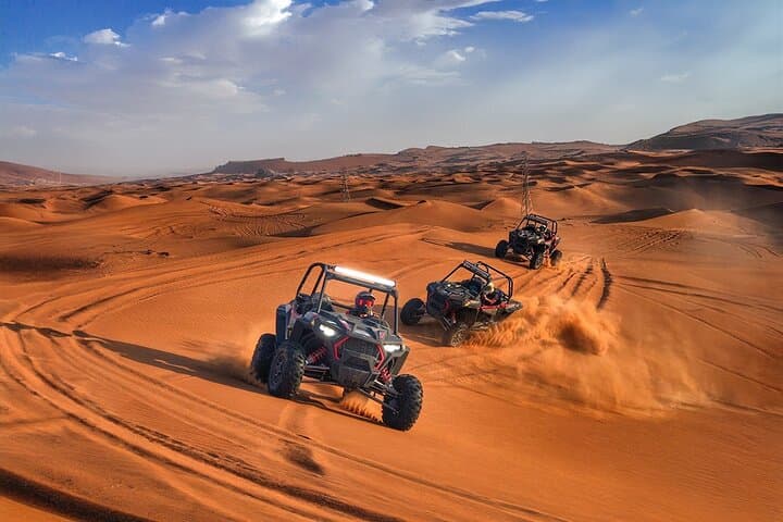 Dubai Dune Buggy Self-Drive with Sandboarding and Camel Ride photo 2