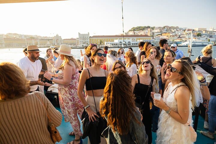 Lisbon Sunset Cruise on Historic Sardinha with Music & Drinks photo 2
