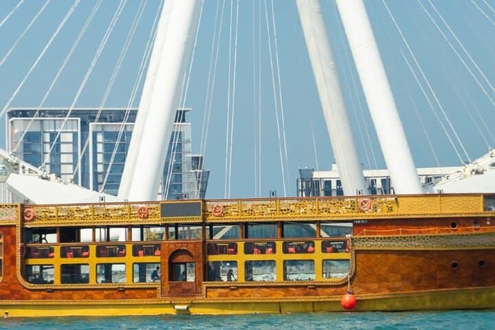 Dubai Marina Dhow Dinner Cruise: Live Music & Buffet Under City Lights photo 4