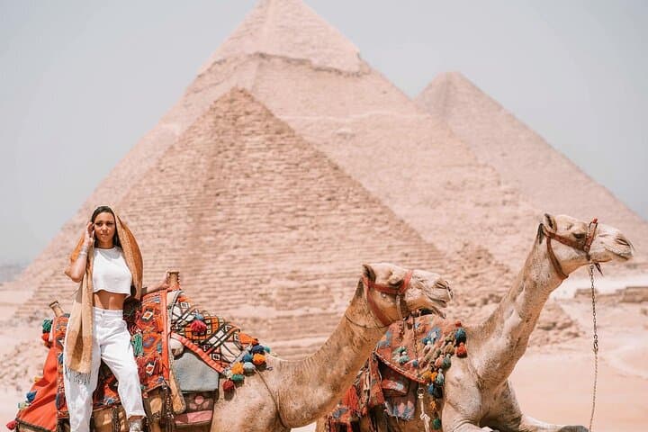 Cairo Museum, Giza Pyramids & Nile Dinner Cruise: Private Full-Day Tour