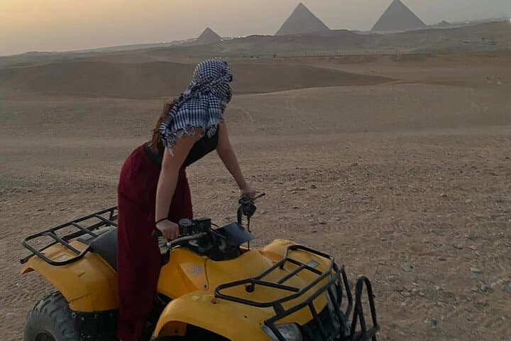 Giza Pyramids Private Tour: Sphinx, Camel Safari & Quad-Bike Adventure photo 1