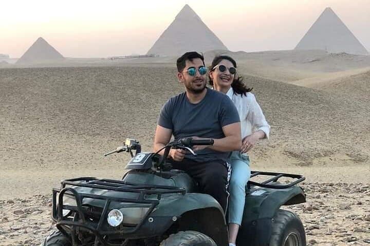 Quad-Bike Adventure at the Giza Pyramids: Private Tour & Sphinx Visit