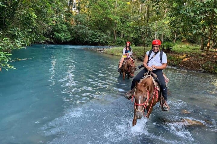 Río Celeste Combo: Tubing and Horseback Ride to Tenorio’s Celestial River photo 3