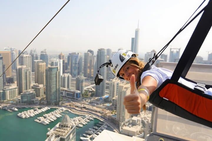 XLine Dubai Marina Zipline: Soar Over Dubai Marina at 80 km/h photo 1
