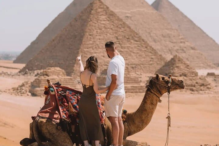 Giza Pyramids, Sphinx, Camel & ATV Sunset Tour with Nile Dinner Cruise photo 2