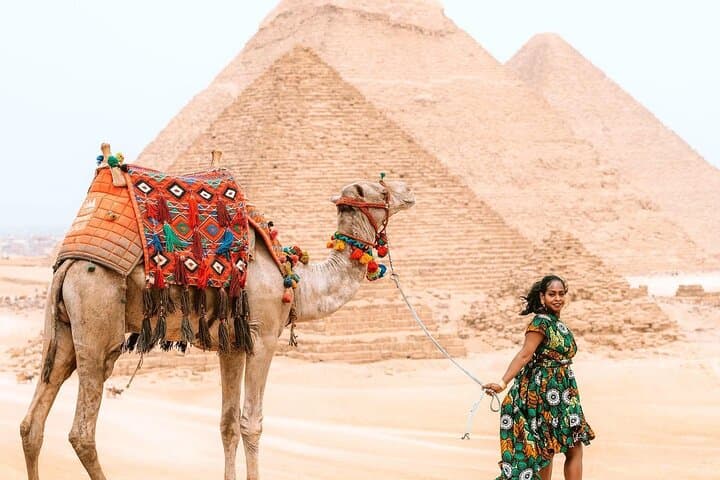 Giza Desert: Private 2-Hour Camel Ride and 1-Hour ATV Quad Tour