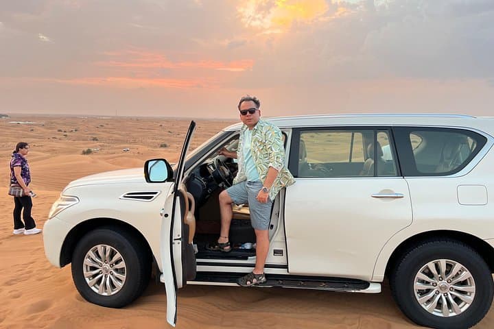 Dubai Morning Red Dune Safari: Quad Bike, Camel Ride & Sandboarding at Sunrise photo 4