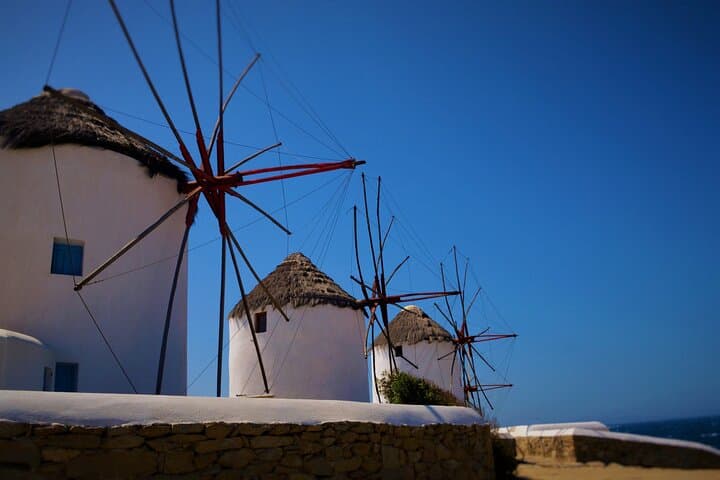 Half-Day Private Mykonos Essential Tour: Armenistis Lighthouse, Ano Mera & Kalafatis photo 2