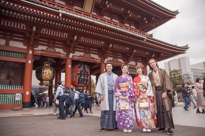 Asakusa Kimono & Yukata Experience: Family-Friendly Rental and Street Stroll photo 1