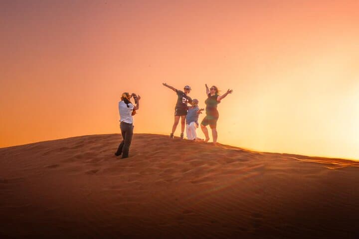 VIP Red Dune Desert Safari with Camel Ride & BBQ in Dubai