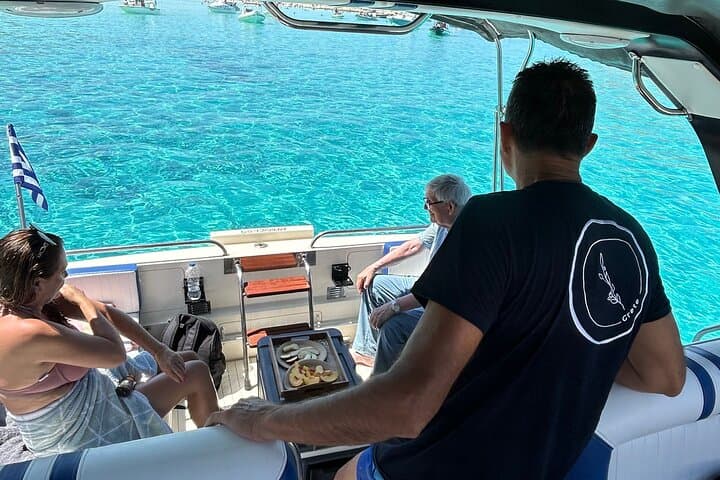 Mystic Blue: Private Balos, Gramvousa & Chironisia Cruise from Kolymbari photo 3