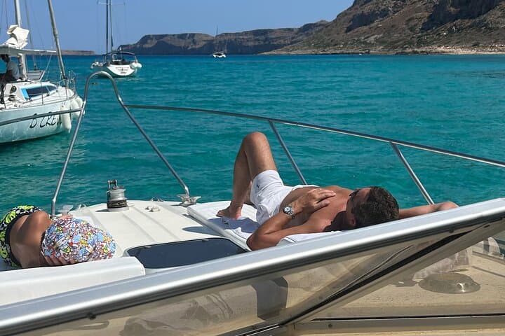 Mystic Blue: Private Balos, Gramvousa & Chironisia Cruise from Kolymbari photo 6