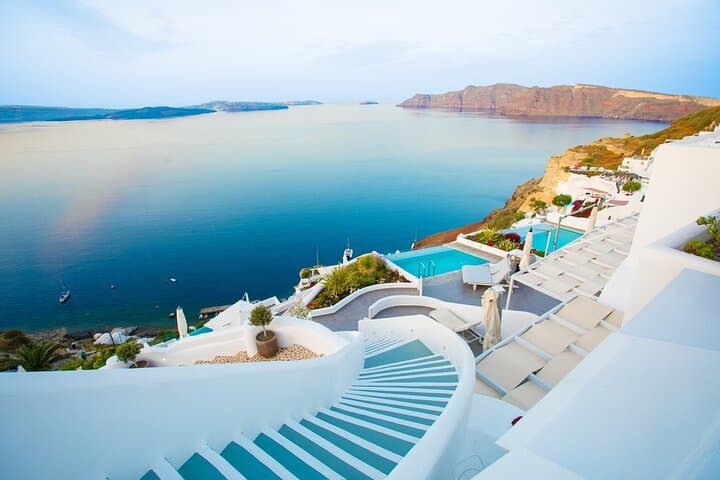 Santorini Caldera Cruise: Volcano Hike, Hot Springs & Oia Sunset photo 3