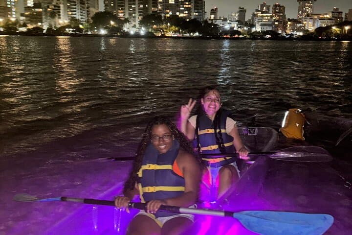 LED Night Kayak Tour on Condado Lagoon — San Juan Clear Kayak Experience photo 1