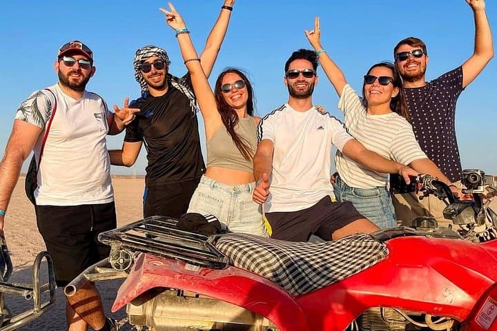 Hurghada Desert Quad Safari & Bedouin Village with Camel Ride — 3-Hour Tour photo 1