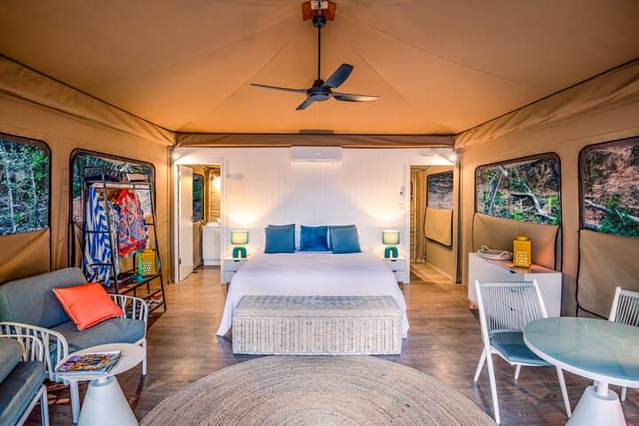 Magnetic Island Glamping Resort — Rainforest, Wallabies & Forts Walk
