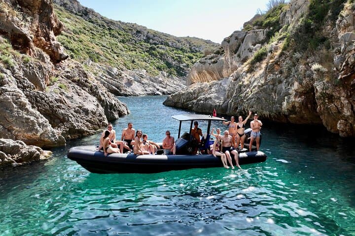 Blue Gem Cave & Grama Bay Speedboat Tour from Vlore — Karaburun Speedboat Excursion photo 3