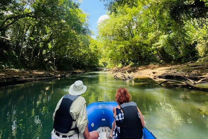 Arenal River Safari Float and La Fortuna Waterfall Half-Day Tour