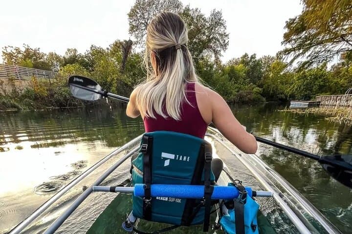 Clear Kayaking the San Marcos Springs: Glass-Bottom River Day Tour photo 5