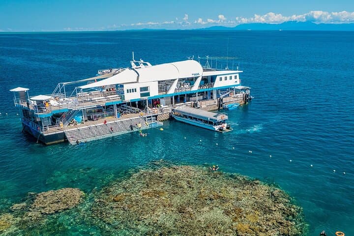 VIP Great Barrier Reef Indulgence from Cairns — Helicopter, Pontoon & Private Snorkel photo 3
