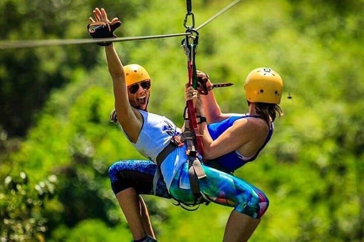 Pura Vida Combo: Waterfall Rappel, Zipline & Tractor Safari near Jaco photo 2