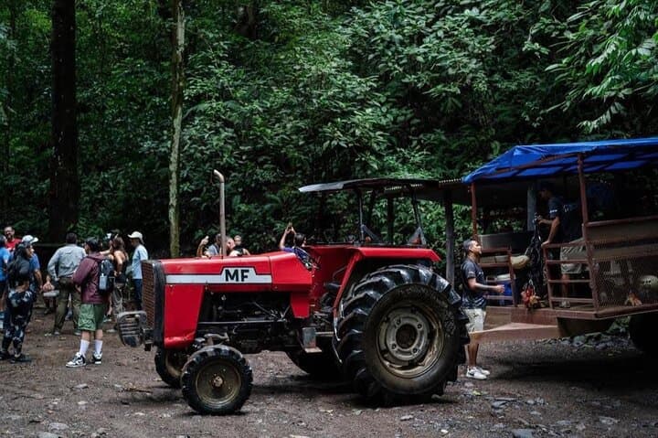 Pura Vida Combo: Waterfall Rappel, Zipline & Tractor Safari near Jaco photo 3