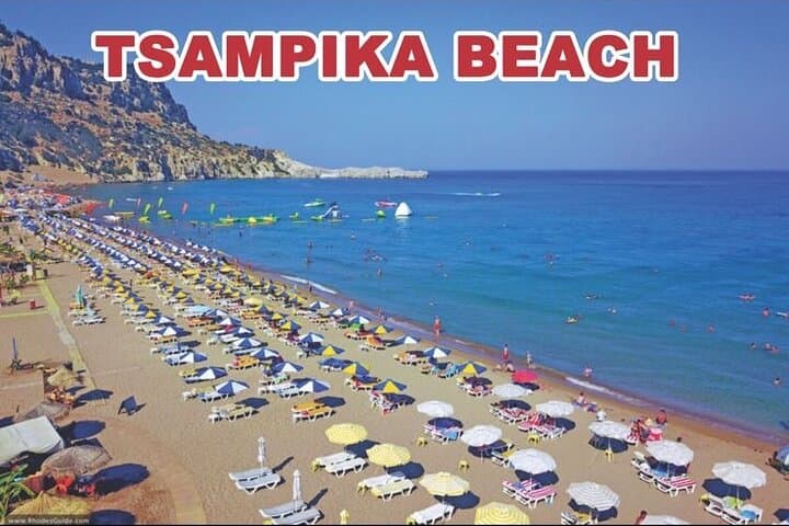 Boat to Lindos from Kolymbia: Tsambika & Red Sand Beach Swim Stops photo 4