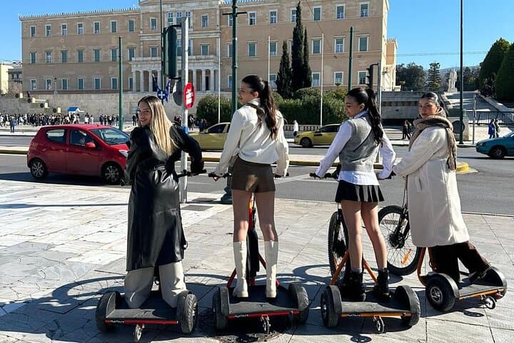 Stand-Up E-Bike Through Ancient Athens: Trikke Tour of the Acropolis & Agora photo 2