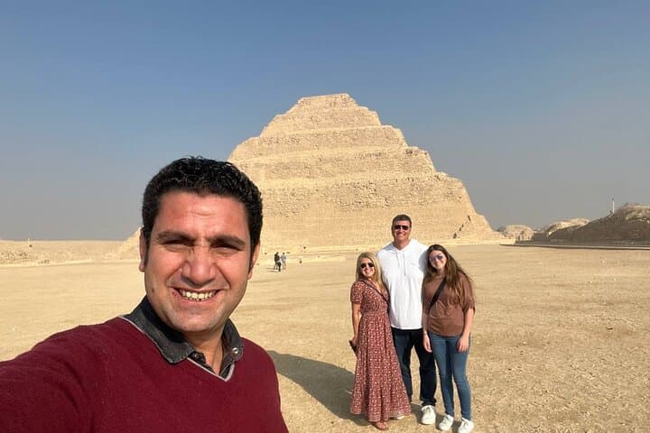 Luxury Private Tour to Memphis, Saqqara & Dahshur — Step, Red & Bent Pyramids