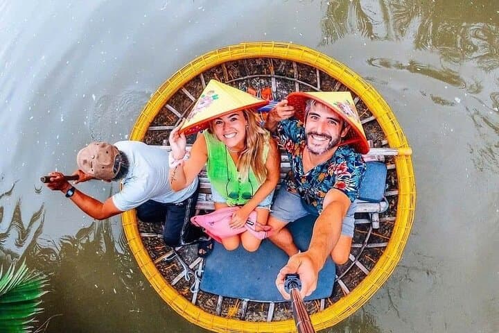 Bay Mau Basket Boat and Hoi An Cooking Class — Half-Day Coconut Forest Experience
