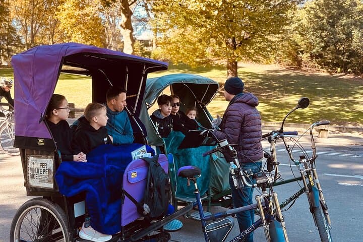 Central Park Pedicab Tour — 1–2 Hour Guided Ride Through New York’s Parkland