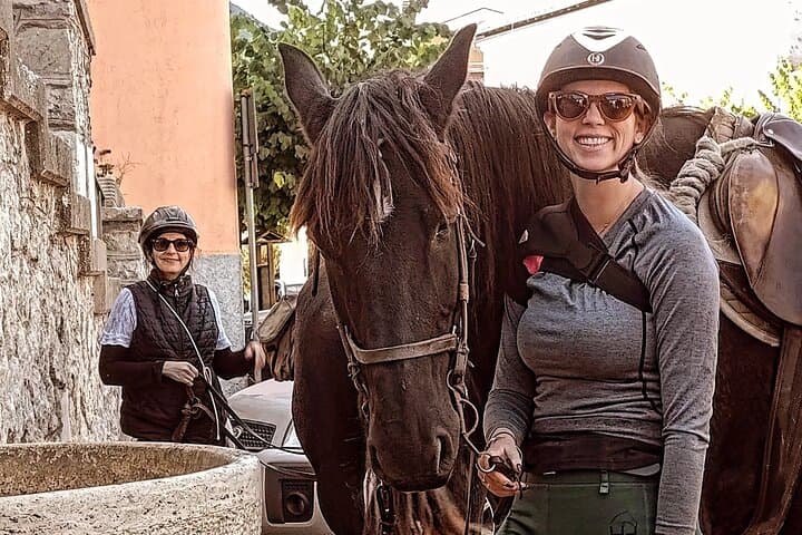 Horseback Riding in Simbruini National Park: Day Trip from Rome with Lunch & Wine photo 3