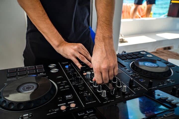 Cancun Catamaran Booze Cruise with Open Bar & Live DJ