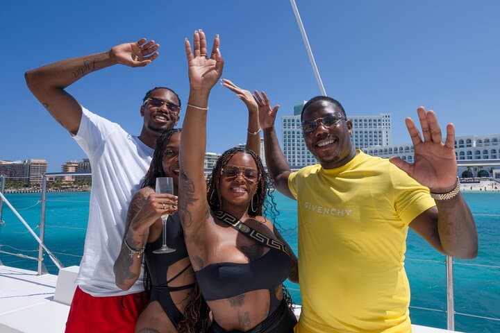 Cancun Catamaran Booze Cruise with Open Bar & Live DJ photo 2
