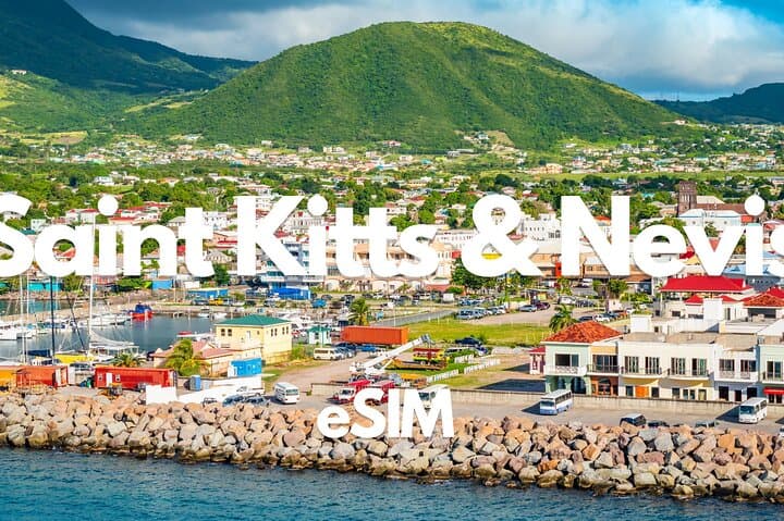 Saint Kitts and Nevis eSIM: Instant 4G/5G Data Plans for 30 Days