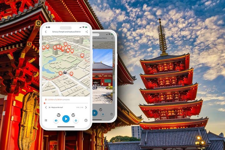Self-Guided Asakusa & Senso-ji Walking Tour with Offline Audioguide photo 2