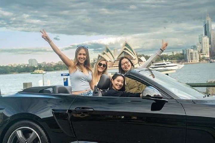 Convertible Sydney Harbour Bridge Drive: Self-Drive Mustang Tour with Social Reel photo 2