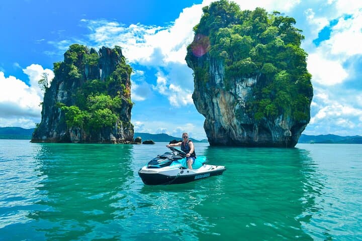 Phuket Jet Ski Island Hopping: 5–8 Island Adventure from Phuket