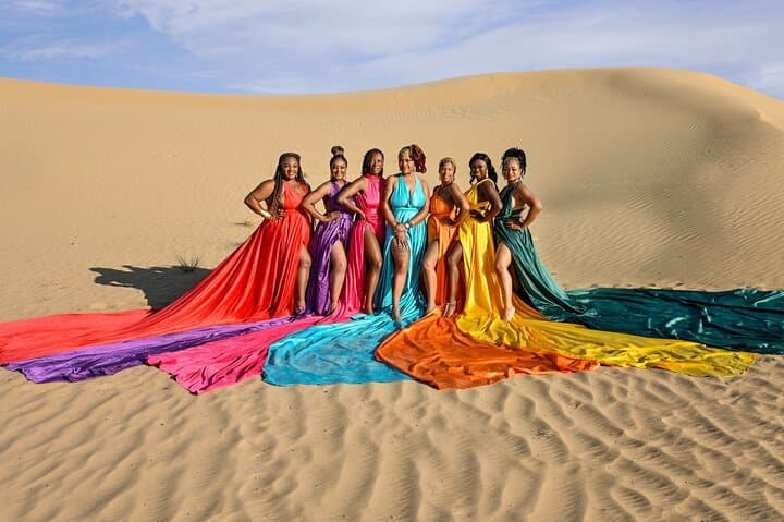Desert Flying Dress Photoshoot in Dubai — Luxury Dune Portrait Experience photo 6