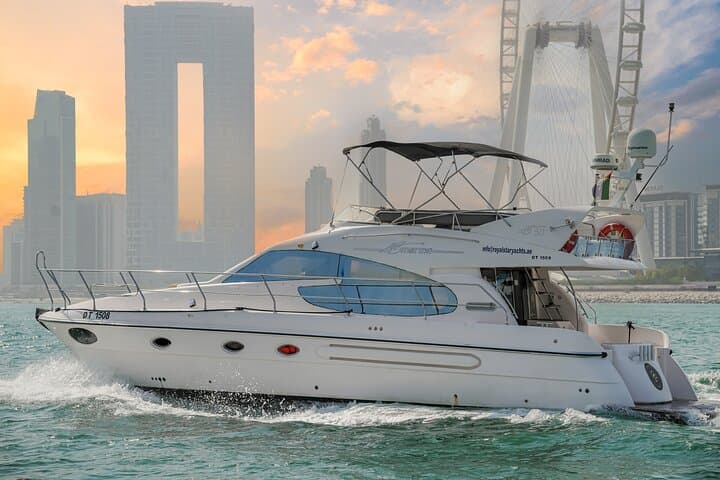 Dubai 50ft Al Shali Yacht Rental — 1-Hour Private Cruise for 20 photo 1