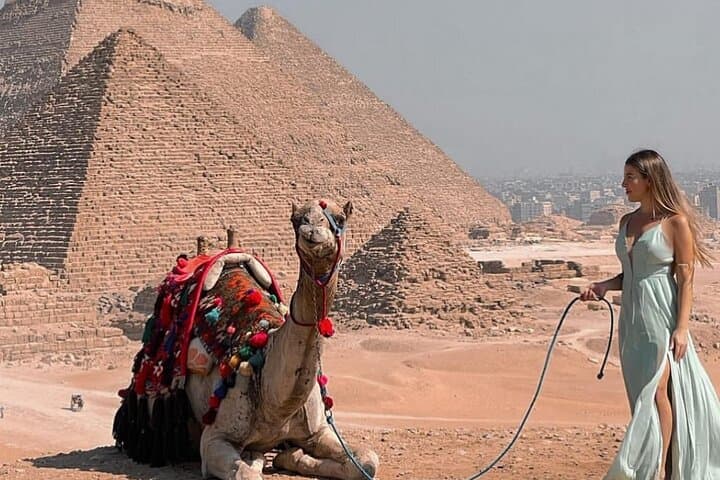 Private 2-Hour Camel Ride at Giza Pyramids Gate — Bedouin-Led Desert Experience