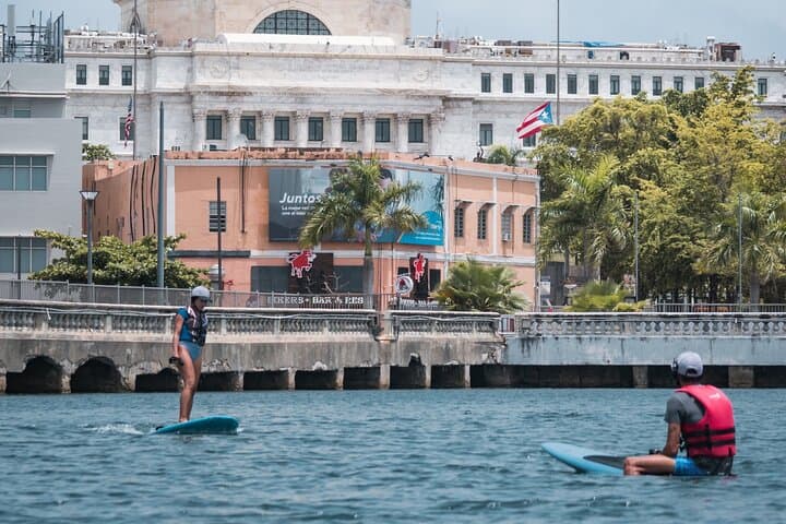 eFoil Lesson Old San Juan — Learn to Fly Over Caribbean Waters photo 5