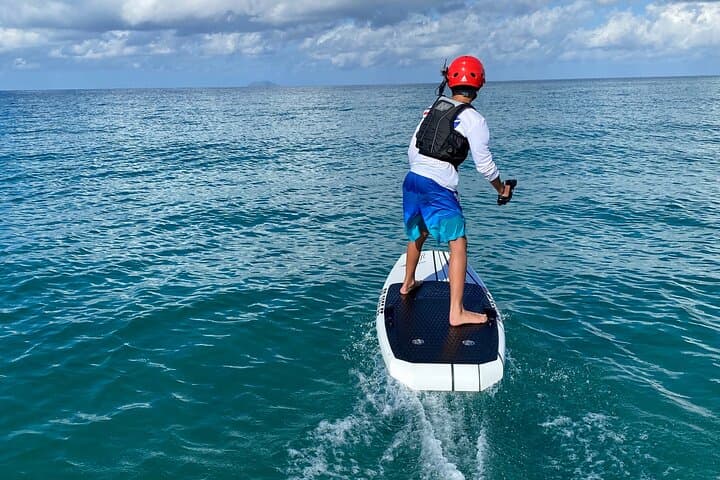 eFoil Lesson Old San Juan — Learn to Fly Over Caribbean Waters