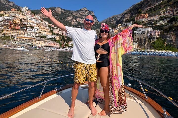 Sunset Cruise Along the Amalfi Coast — 4-Hour Private Boat with Dinner Stop photo 4