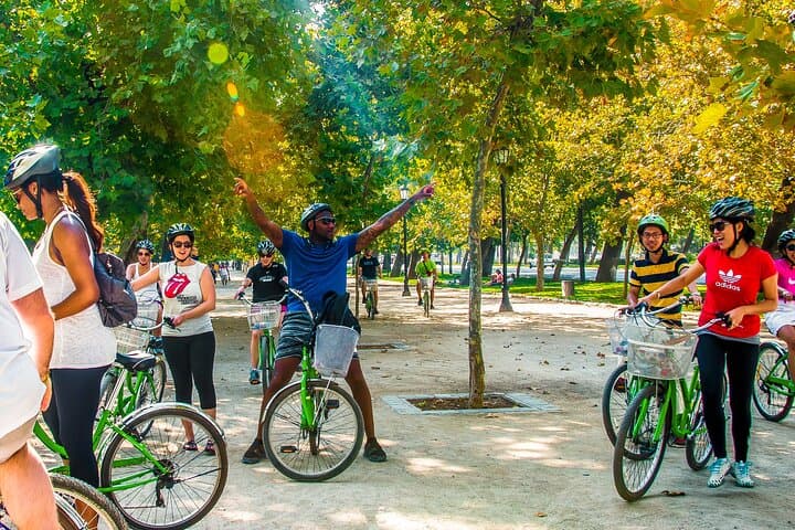 Santiago City Highlights Bike Tour: Forestal Park to La Moneda