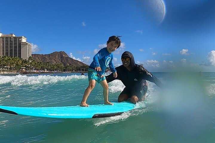 Private Waikiki Surfing Lessons: Beginner Surf Class at Kuhio Beach photo 5