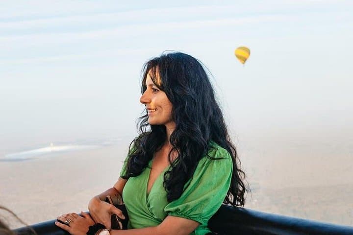Sunrise Hot Air Balloon Over Dubai Desert Conservation Reserve photo 1
