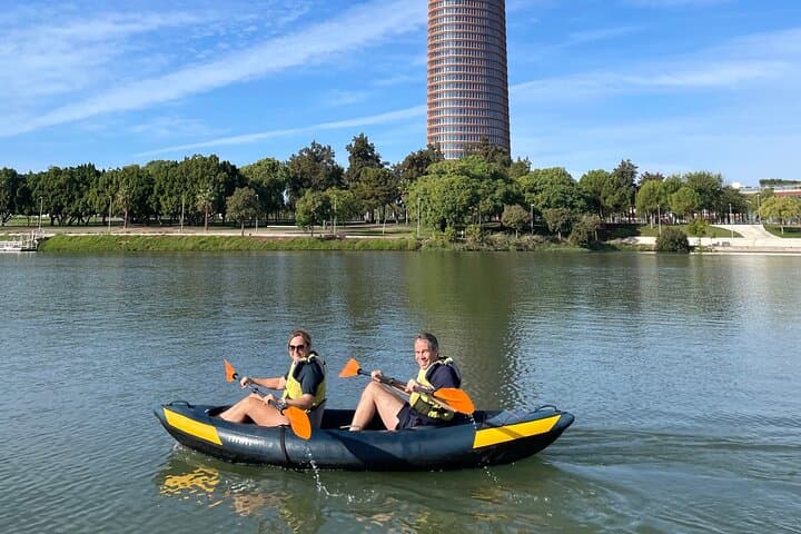 Seville Kayak Tour on the Guadalquivir — City Sights from the Water