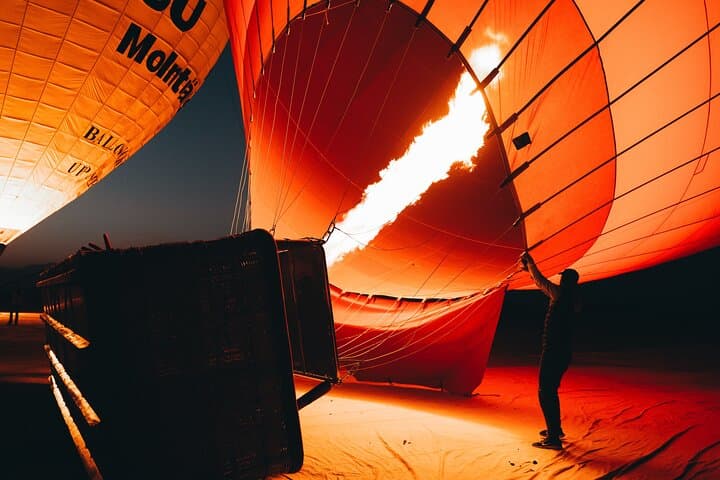 Marrakech Sunrise Hot Air Balloon Ride with Berber Breakfast photo 2