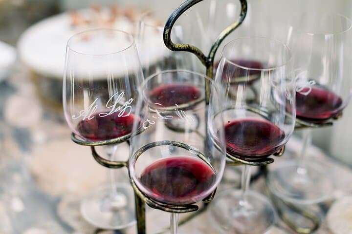 Paso Robles Sonata Red Blend Flight at Al Lago Winery — Tuscan-Style Tasting